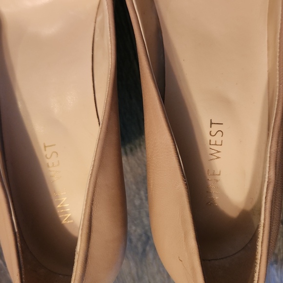 Nine West Leather Heels - Size 8M - Picture 2 of 7